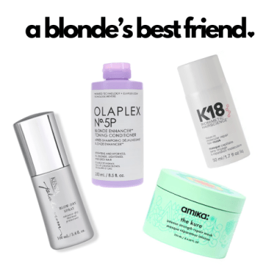 best products to maintain blonde&nbsp;hair.